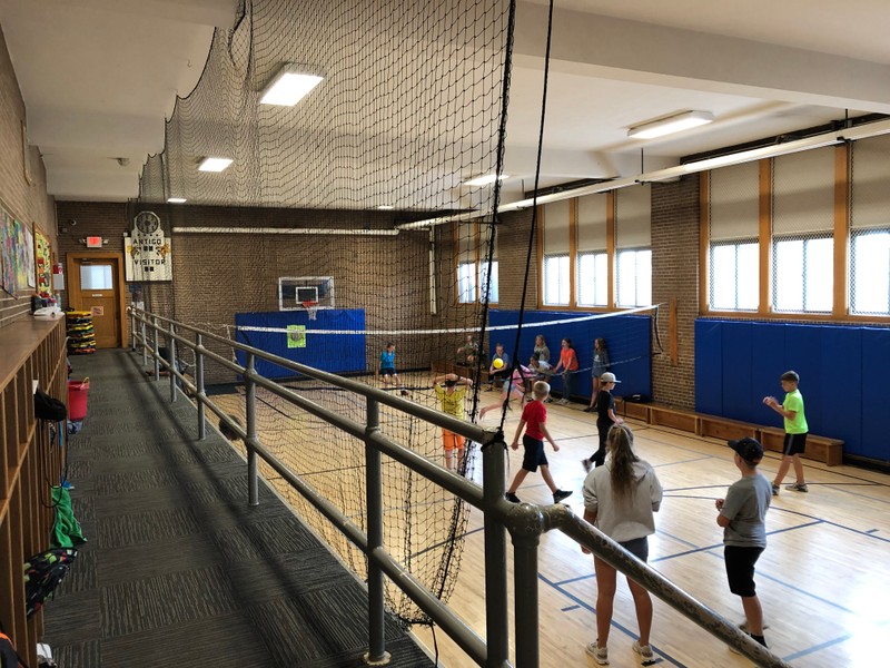 Field house, Window, Building, Fence