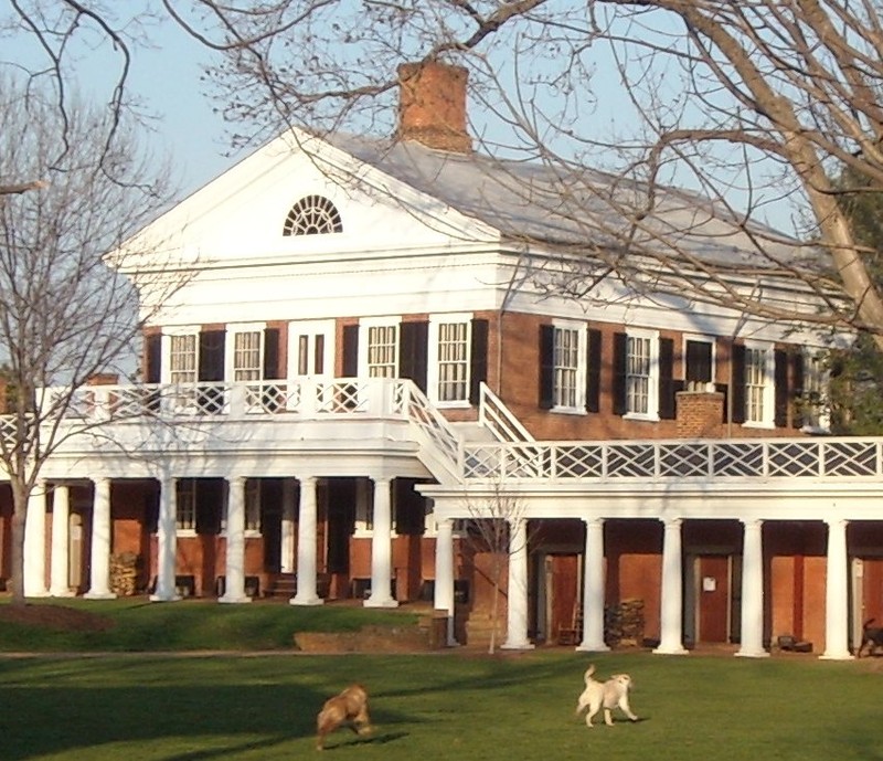 Pavilion VI at the East Side of the Lawn