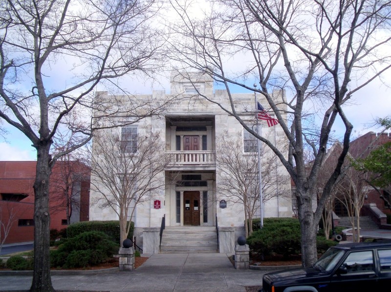 The Wilmington Armory was built c. 1847 as a house for John A. Taylor. 