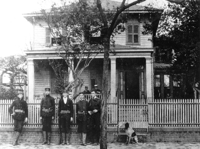 George Morton's home that became the headquarters for military presence in Brooklyn. 

http://www.history.ncdcr.gov/1898-wrrc/report/Chapter5.pdf