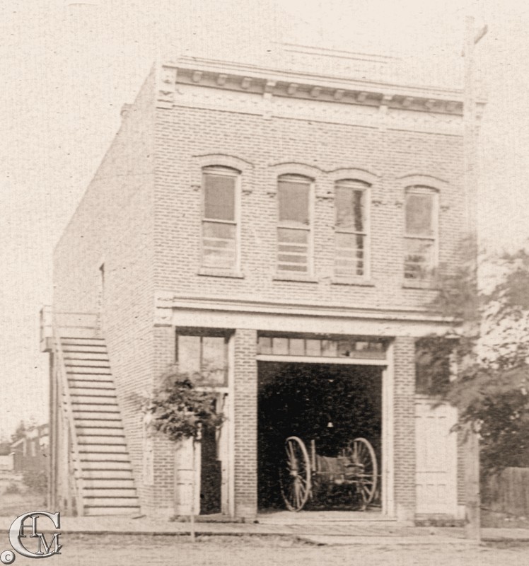 1890 Fire Department and City Hall