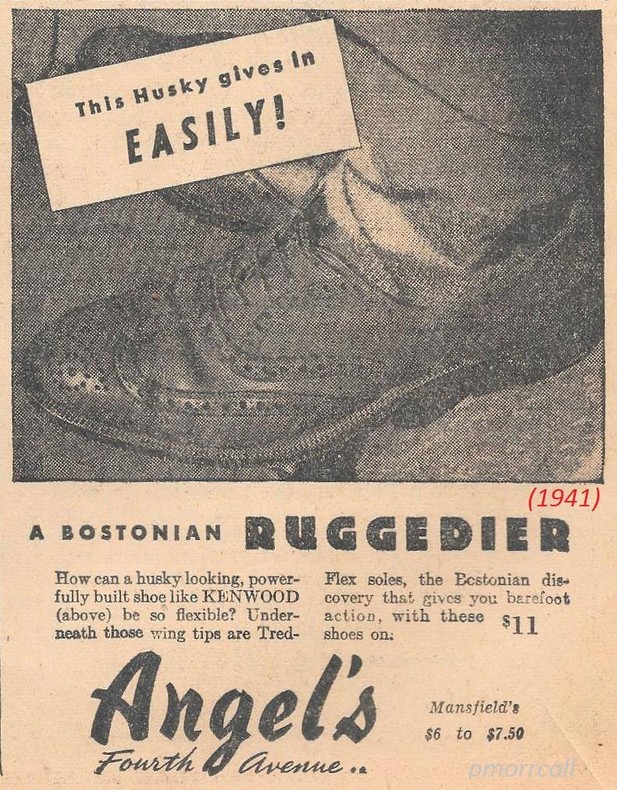 An ad for Angel's from 1941 