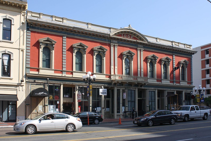 The Independent Order of Odd Fellows Building as it looks today