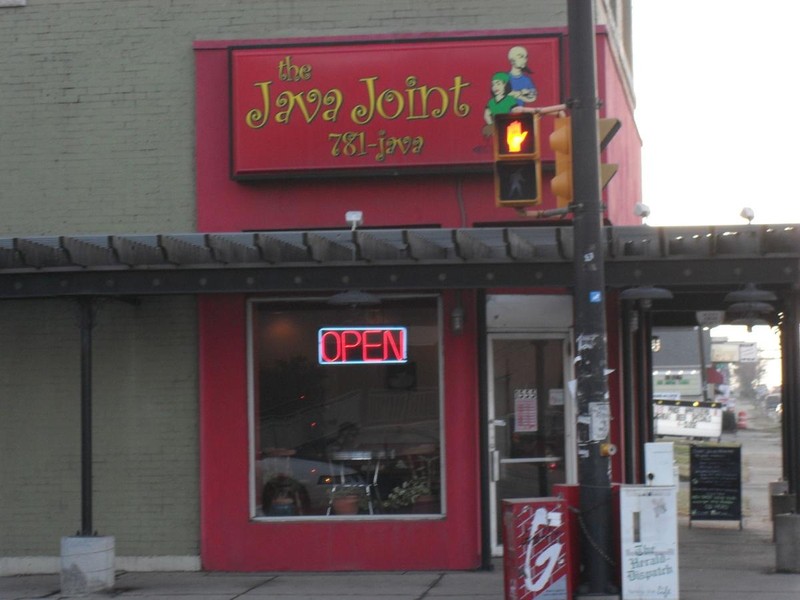 The former cafe also housed the Java Joint