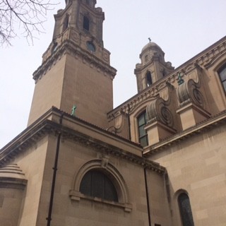 Taken April 28th 2017.
This is a picture of the two massive towers of the Cathedral. They stand at 255 ft tall.