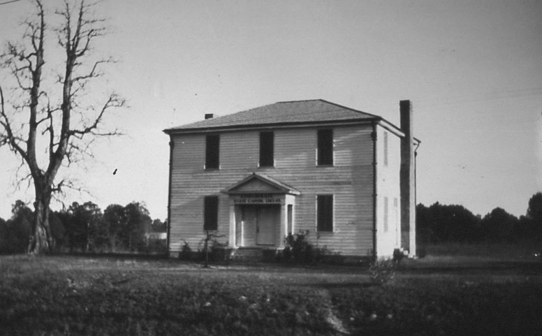 1836 Hempstead County Courthouse after 1929 restoration.