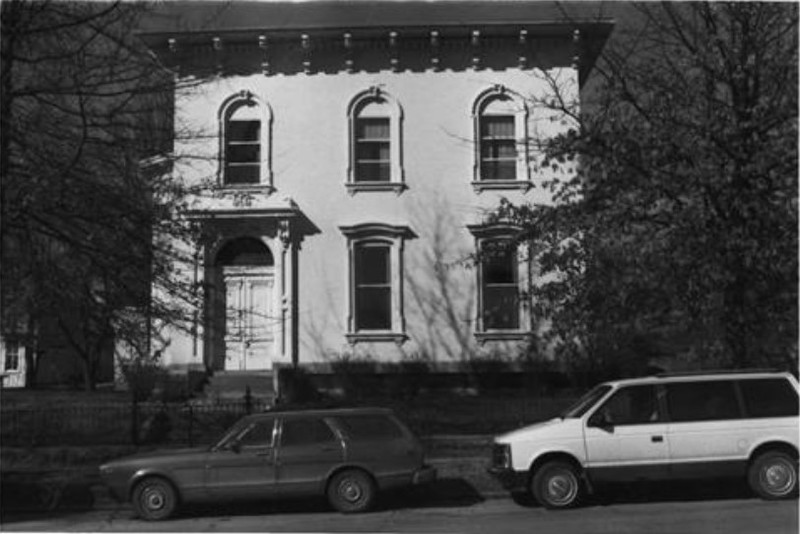 Main facade of Insley House from NRHP documentation (Hagedorn 1986)