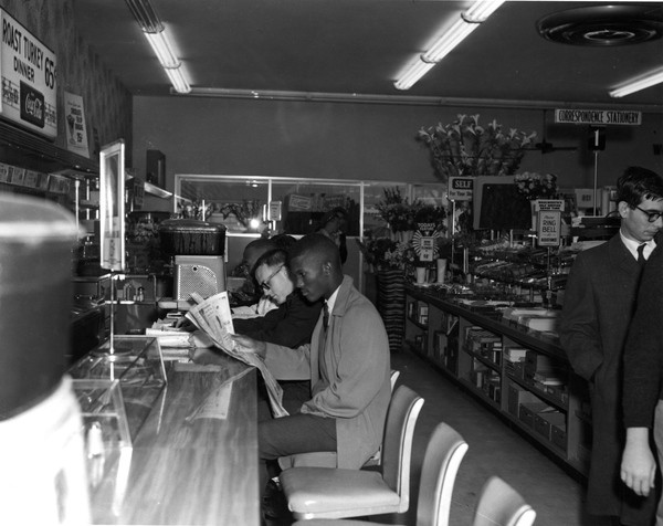 Sit-in at Woolworth's lunch counter