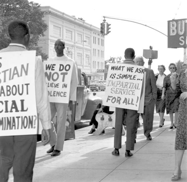 By summer, the protests spread to Neisner's McCrory's, F.W. Woolworth's, Walgreen's and Sear's lunch counters