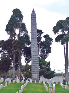 The Bennington monument as it looks today