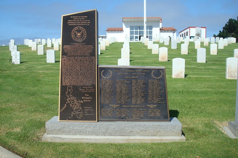 USS St. Lo monument 