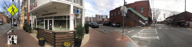 North Davidson & 35th  (panoramic)