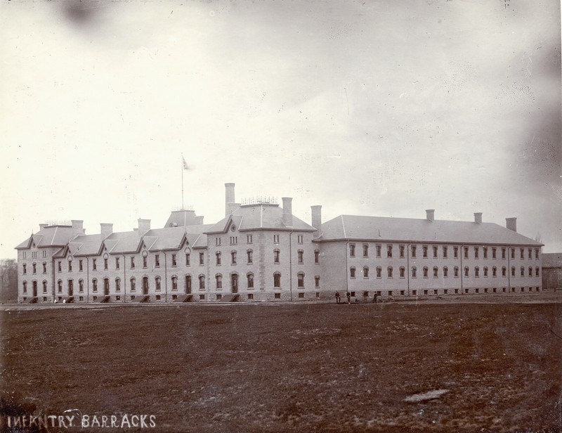 Infantry Barracks, c. 1890