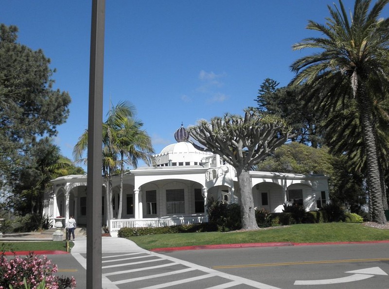 Mieras Hall, now the administration building on the PLNU campus; originally the home of Albert Spalding.