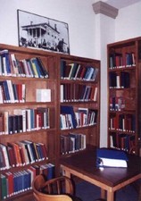 The building is home to a local history library that is staffed by volunteers and open limited hours but also available by appointment.
