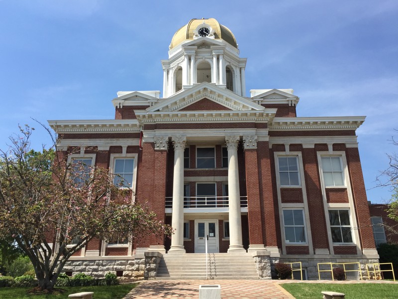 The building is known locally as the Gold Dome Courthouse