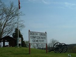 Located just off I-24 at the Beech Grove exit, the Beech Grove Confederate Cemetary contains approximately 50 unknown Confederate soldiers who fought at Hoover's Gap and Beech Grove during the Civil War.
