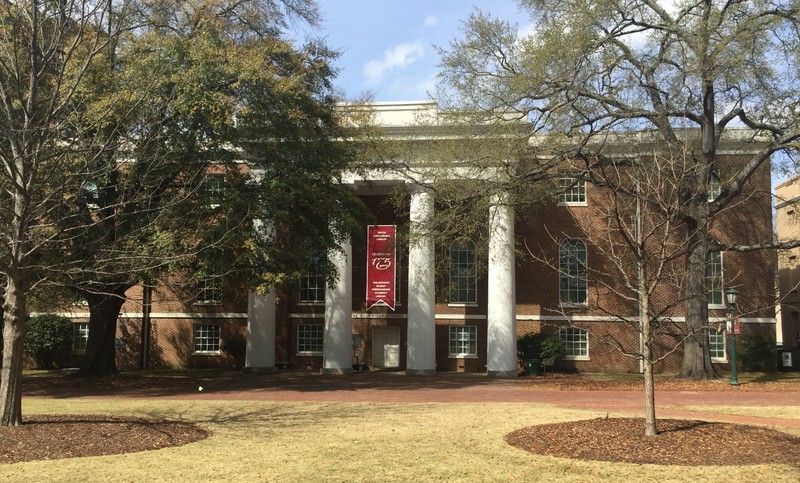 South Caroliniana Library, constructed in 1840, the nation's oldest freestanding academic library