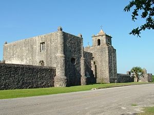 Modern day photo of Presidio La Bahia