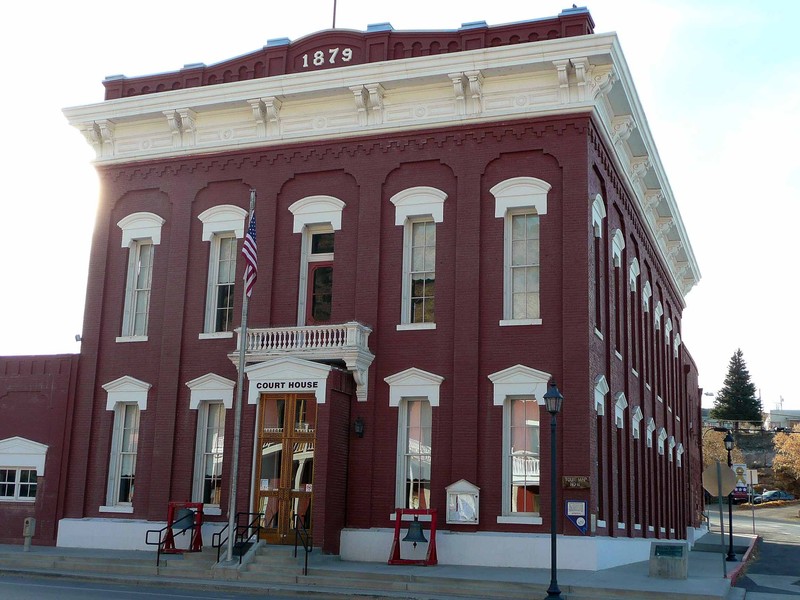 The Eureka County Courthouse is the most striking landmark in the city. It has been the seat of the county government since 1880.