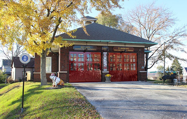 The Five Points Fire Station Museum opened in 2003 in a station that was completed in the 1920s