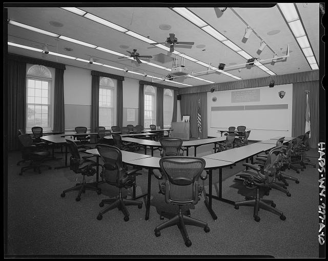 Table, Building, Window, Desk