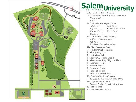 campus map