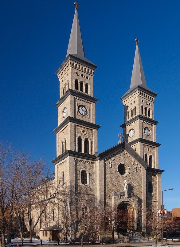 The Church of the Assumption was built in 1864. 