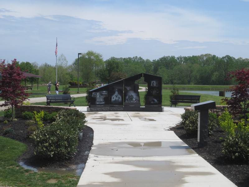 Gold Star Families Memorial located in Barboursville Park