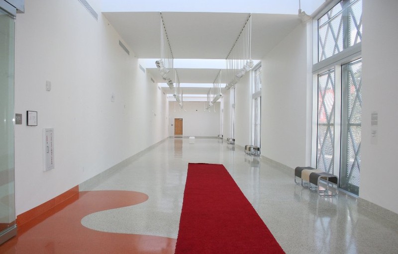 The art gallery in the Little Haiti Cultural Complex offers over two thousand feet of gallery space and hosts events throughout the year.