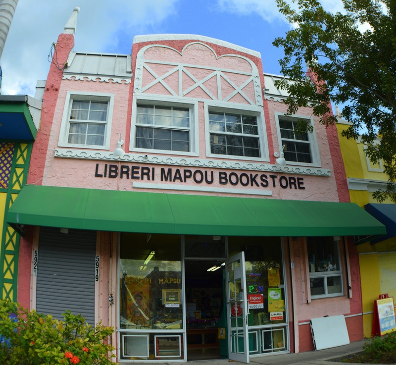 Liberi Mapou is located nearby at 5919 NE 2nd Ave. It offers a bookstore and also serves as a cultural space. 