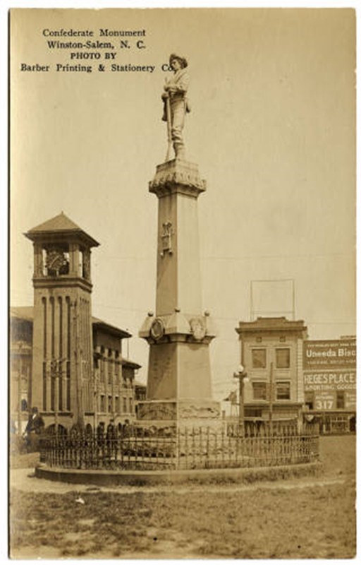 Postcard from Winston-Salem dated to around 1910-1919.