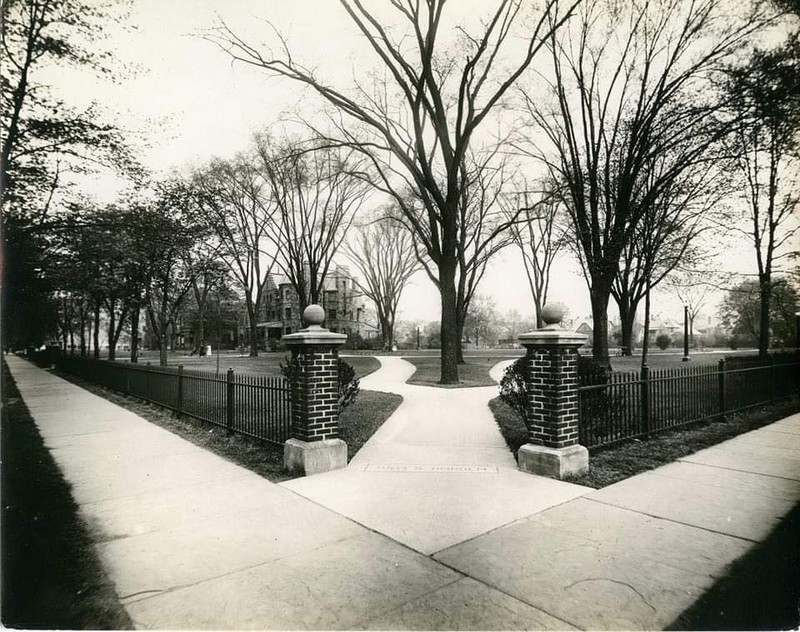 Way's Garden Circa 1930s, Northeastern corner