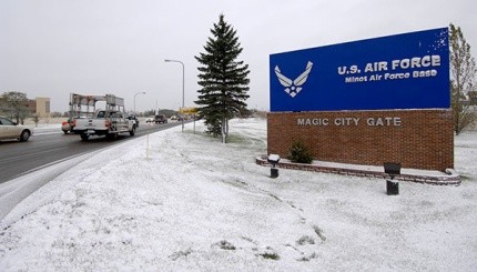 Magic City Gate of Minot AFB.