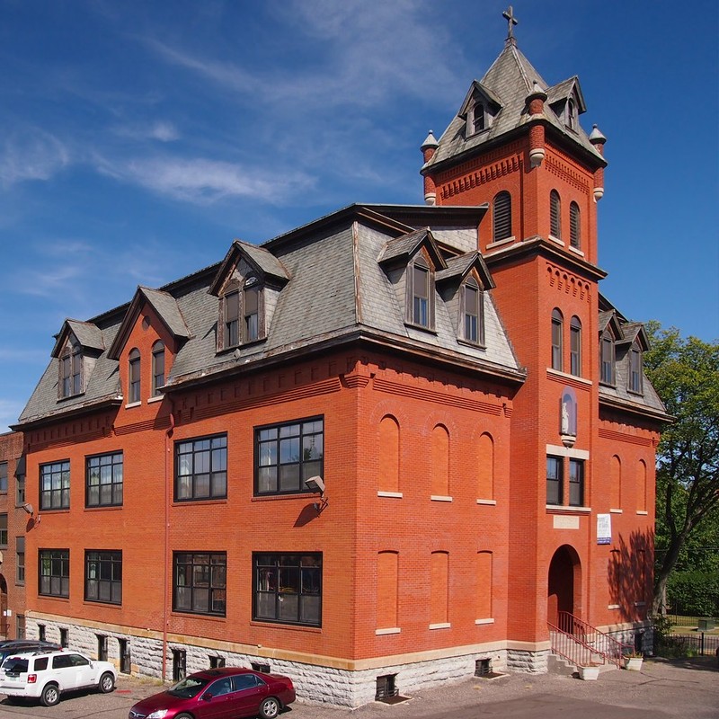 Saint Matthew's School was built in 1902 to help serve the growing German immigrant community in St.  Paul.