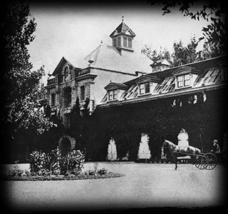 Inglenook Winery, circa 1887, upon the completion of the grand chateau