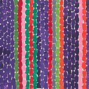 Alma Thomas, Autumn Drama, c. 1969. Deep hued geometric patterns. 