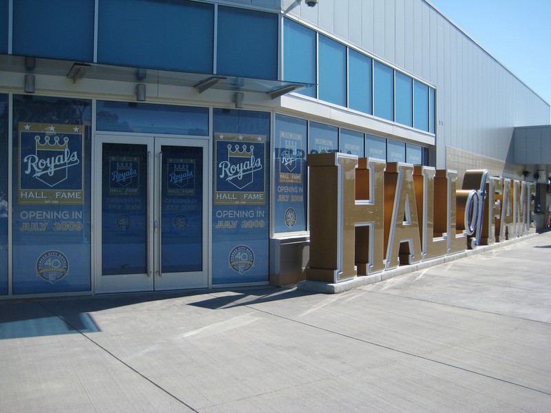 Kauffman Stadium, Hall of Fame