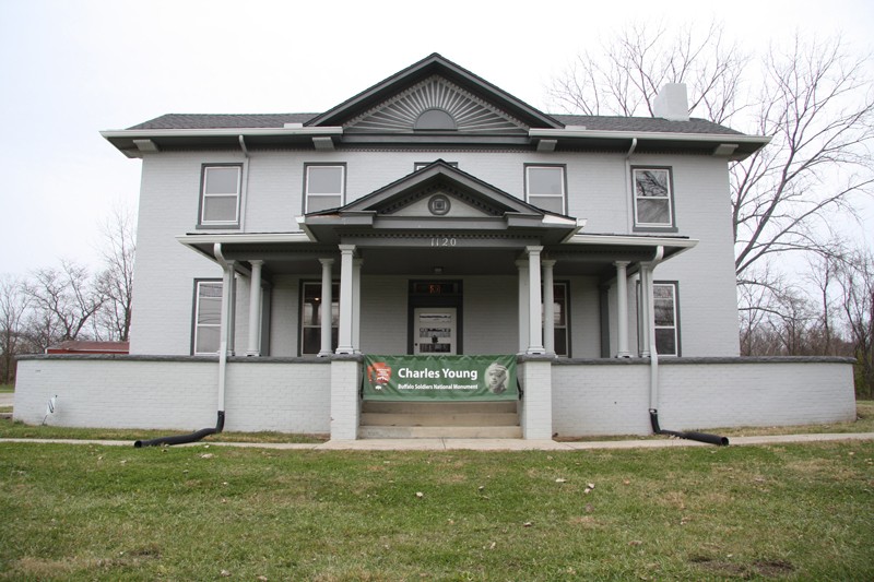 Charles Young lived in this house, which he named Youngsholm, from 1907 until his death in 1922. It was constructed sometime in the 1830s.