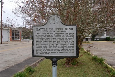 Historical Marker located in Franklin, Louisiana.