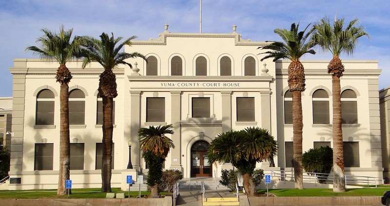 The Yuma County Courthouse was built in 1928 and is an excellent example of Second Renaissance Revival architecture.