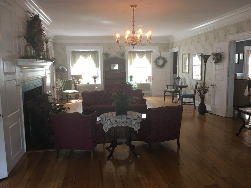 Purple Iris at Hartwood Mansion (2017) Living Room 2.