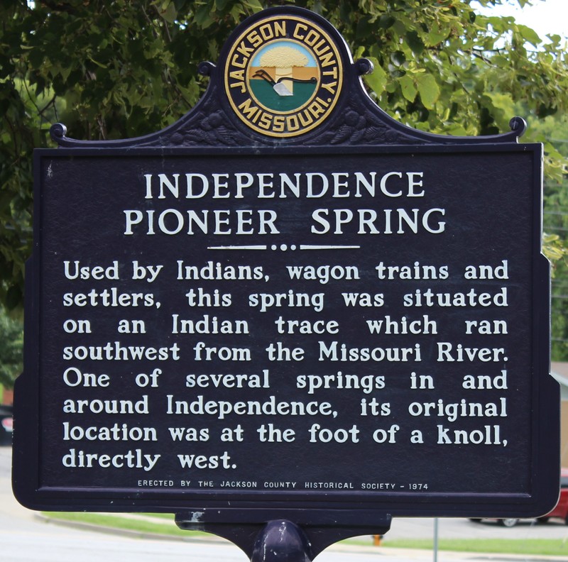 Pioneer Spring historical marker