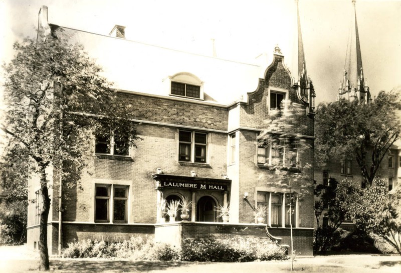 O'Hara Hall (Then Known As Lalumiere Hall), 1936 (“Department of Special Collections and University Archives, Marquette University Libraries, MUA_003330)