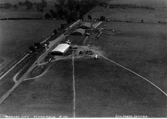 Richard's Flying Field. Photo believed to have been taken in 1922.