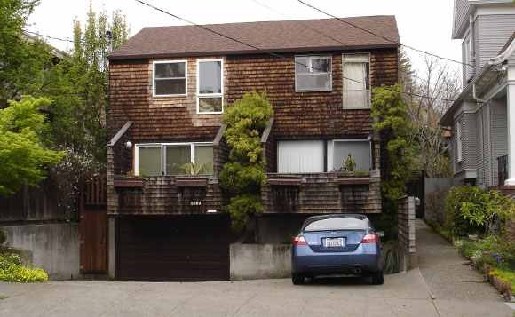 The apartment that Patty Hearst lived in at the time of her 1974 kidnapping.
