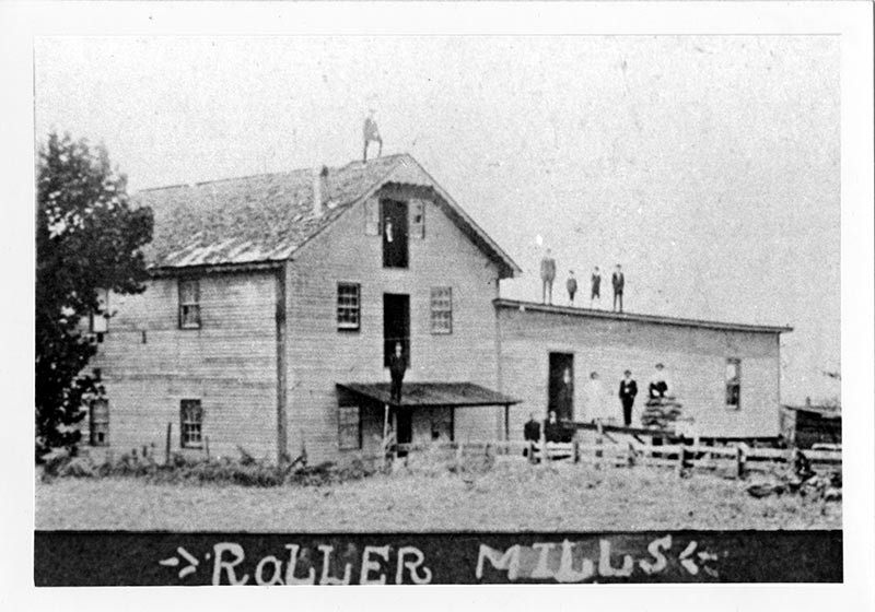 The Old Mill When Roller Mills Were Added, ca. 1889 