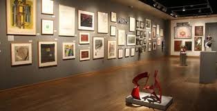 A view inside the gallery