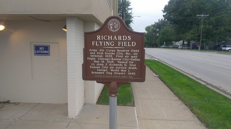 Richard's Flying Field Historical Marker