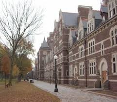 A view of Jarvis Hall from the Long Walk 